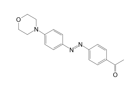 4'-[(p-morpholinophenyl)azo]acetophenone