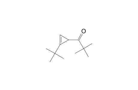 1-Propanone, 1-(2-tert-butyl-2-cyclopropen-1-yl)-2,2-dimethyl-