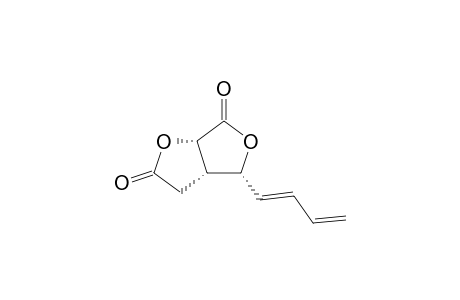 (3aR*,4R**,6aS*)-4-[(1Z)-1,3-Butadienyl]perhydro-furo[3,4-b]-furan-2,6-dione