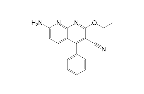 3-Cyano-7-amino-2-ethoxy-4-phenyl-1,8-naphthyridine