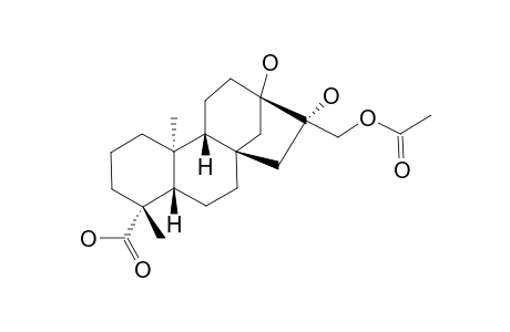 ENT-13,16-BETA-DIHYDROXY-KAURAN-17-ACETOXY-19-OIC-ACID