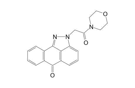 2-(2-Morpholin-4-yl-2-oxo-ethyl)-2H-dibenzo[cd,g]indazol-6-one