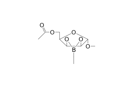 (2-Ethyl-6-methoxytetrahydrofuro[3,4-d][1,3,2]dioxaborol-4-yl)methyl acetate