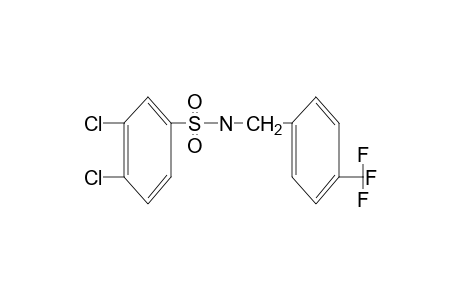 3,4-dichloro-N-[p-(trifluoromethyl)benzyl]benzenesulfonamide