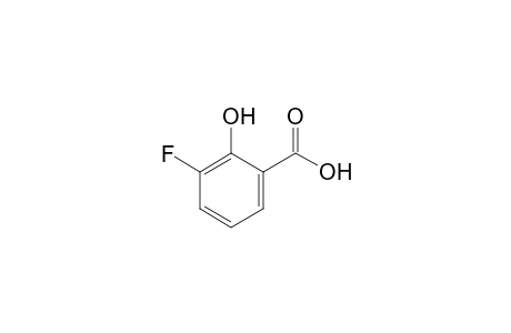 Benzoic acid, 3-fluoro-2-hydroxy-