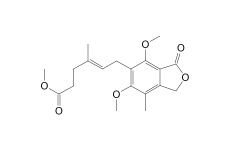 (E)-6-(3-keto-4,6-dimethoxy-7-methyl-phthalan-5-yl)-4-methyl-hex-4-enoic acid methyl ester