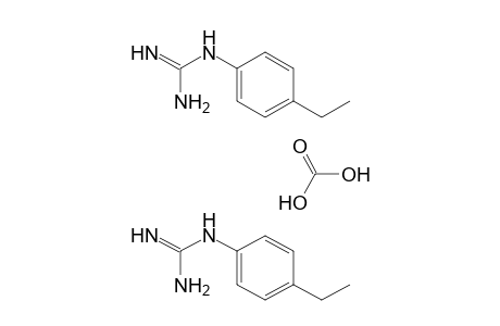 (p-Ethylphenyl)guanidine, carbonate(2:1)