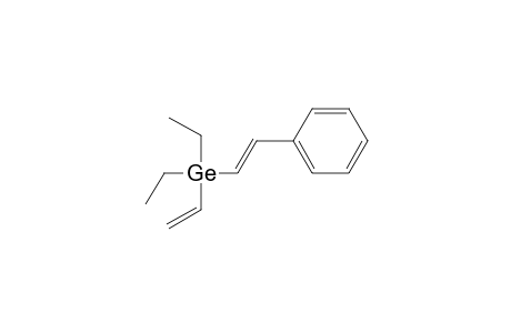 (E)-2-phenyl-1-diethylvinylgermylethene