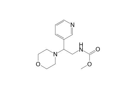 Carbamic acid, [2-(4-morpholinyl)-2-(3-pyridinyl)ethyl]-, methyl ester