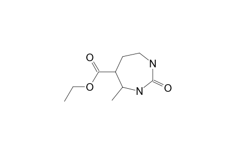 1H-1,3-Diazepine-5-carboxylic acid, hexahydro-4-methyl-2-oxo-, ethyl ester