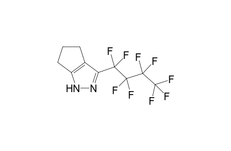 3-PERFLUOROBUTYL-5,6-DIHYDRO-1,4-H-CYCLOPENTA-[D]-PYRAZOLE