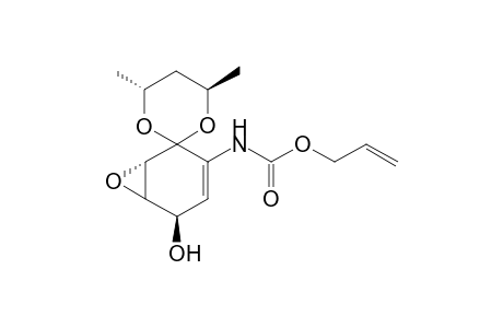 (2R,4R,7S,8S,9S)-11-[(Allyloxycarbonyl)amino]-7,8-epoxy-2,4-dimethyl-1,5-dioxaspiro[5.5]non-10-en-9-ol