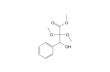 3-hydroxy-3-phenylpyruvic acid, methyl ester, 2-(dimethyl aectal)