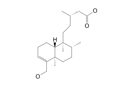 5-[(1S,2R,4ar)-5-(Hydroxymethyl)-1,2,4A-trimethyl-2,3,4,7,8,8A-hexahydronaphthalen-1-yl]-3-methylpentanoic acid