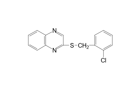 2-[(o-CHLOROBENZYL)THIO]QUINOXALINE