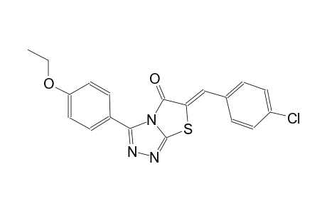 (6Z)-6-(4-chlorobenzylidene)-3-(4-ethoxyphenyl)[1,3]thiazolo[2,3-c][1,2,4]triazol-5(6H)-one