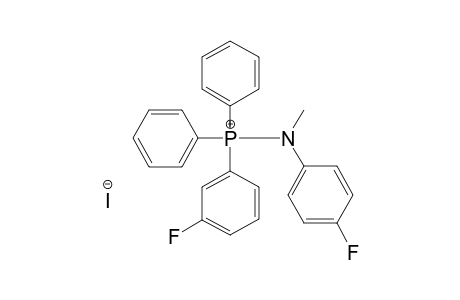 N-METHYL-N-(PARA-FLUOROPHENYL)-IMINO-META-FLUOROPHENYLDIPHENYLPHOSPHONIUM-IODIDE