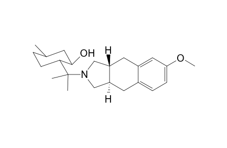 (3aR,9aR)-N-(8-Mentholyl)-6-methoxy-3a,4,9,9a-tetrahydrobenz[f]isoindoline