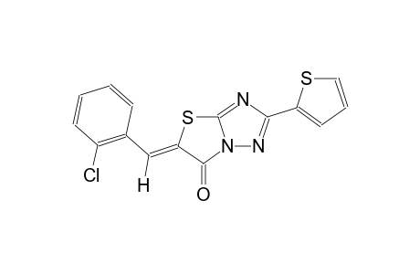 (5Z)-5-(2-chlorobenzylidene)-2-(2-thienyl)[1,3]thiazolo[3,2-b][1,2,4]triazol-6(5H)-one