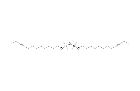 Silane, dimethyldimethyl((dodec-9-ynyloxy)silyloxy)(dodec-9-ynyloxy)-