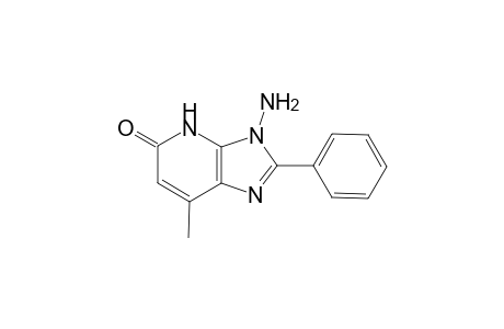 3-Amino-7-methyl-2-phenyl-3,4-dihydro-5H-imidazo[4,5-b]pyridin-5-one
