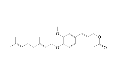 Conifegrol, acetate