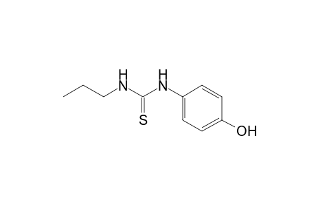 1-(p-hydroxyphenyl)-3-propyl-2-thiourea