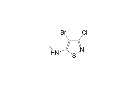 Isothiazol-5-amine, 4-bromo-3-chloro-N-methyl-