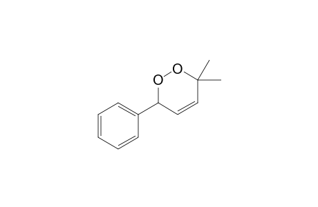 3,3-DIMETHYL-6-PHENYL-1,2-DIOXACYCLOHEX-4-ENE