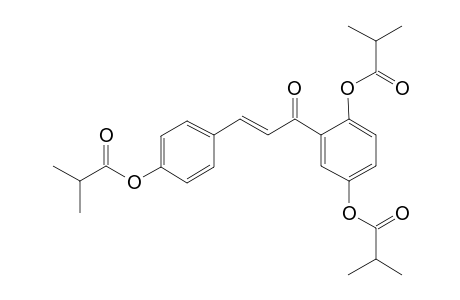 4,2',5'-Trihydroxychalcone, tris(2-methylpropionate)