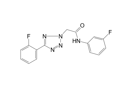 N-(3-Fluoro-phenyl)-2-[5-(2-fluoro-phenyl)-tetrazol-2-yl]-acetamide