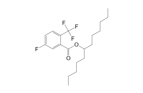 5-Fluoro-2-trifluoromethylbenzoic acid, 6-dodecyl ester