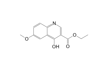 4-hydroxy-6-methoxy-3-quinolinecarboxylic acid, ethyl ester