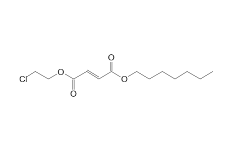 Fumaric acid, 2-chloroethyl heptyl ester