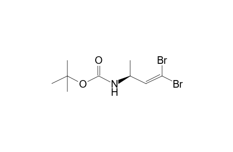 1-Butene, 1,1-dibromo-(3S)-3-[t-butoxycarbonyl)amino]-