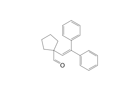 1-(2,2-Diphenylethenyl)-1-cyclopentanecarboxaldehyde