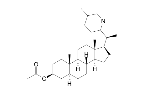 22,26-Epimino-3.beta.-acetoxy-5.alpha.-cholestane