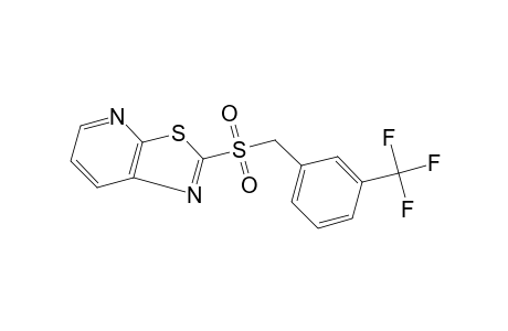 2-{[m-(trifluoromethyl)benzyl]sulfonyl)thiazolo[5,4-b]pyridine
