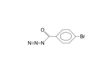 4-Bromo-benzoylazid