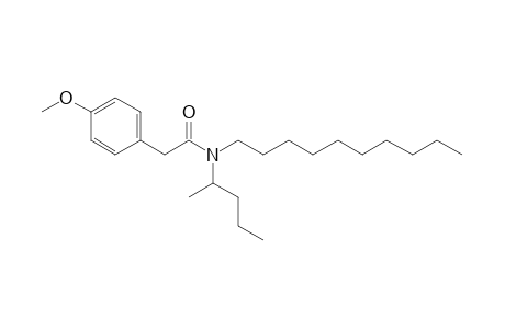 Acetamide, 2-(4-methoxyphenyl)-N-(2-pentyl)-N-decyl-