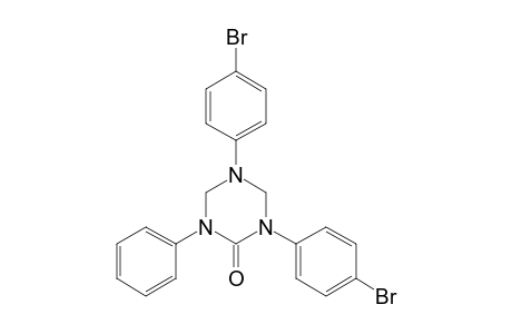 1,5-bis(4-Bromophenyl)-3-phenyl-1,3,5-triazinan-2-one