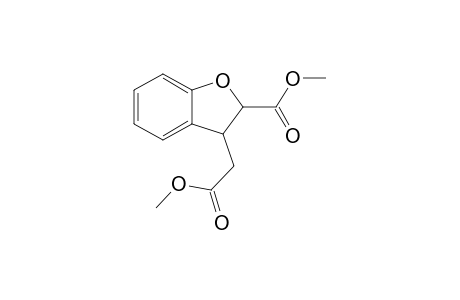3-(2-keto-2-methoxy-ethyl)-2,3-dihydrobenzofuran-2-carboxylic acid methyl ester