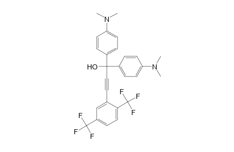1,1-bis[ 4'-(Dimethylamino)phenyl]-3-[ 2',5'-bis(trifluoromethyl)phenyl]-2-propyn-1-ol