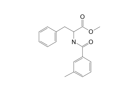 L-Phenylalanine, N-(m-toluoyl)-, methyl ester