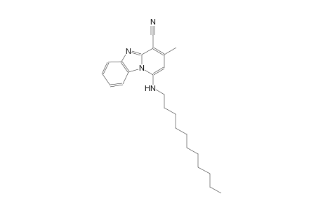 3-methyl-1-(undecylamino)pyrido[1,2-a]benzimidazole-4-carbonitrile