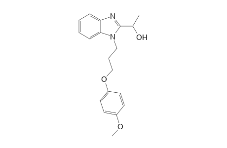 1H-1,3-Benzimidazole-2-methanol, 1-[3-(4-methoxyphenoxy)propyl]-.alpha.-methyl-