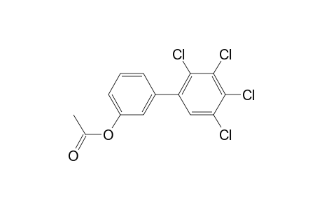 3-Hydroxy-2',3',4',5'-tetrachlorobiphenyl, acetate