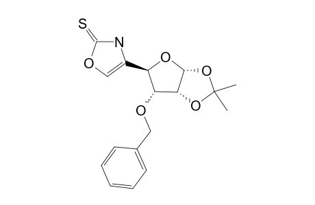 4-[(4R)-3-O-BENZYL-1,2-O-ISOPROPYLIDENE-ALPHA-D-ERYTHROFURANOS-4-C-YL]-1,3-OXAZOLINE-2-THIONE