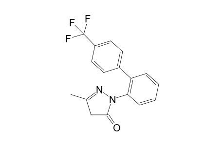 5-Methyl-2-(4'-(trifluoromethyl)-[1,1'-biphenyl]-2-yl)-2,4-dihydro-3H-pyrazol-3-one