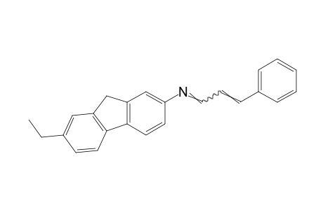 N-cinnamylidene-7-ethyl-2-fluorenamine